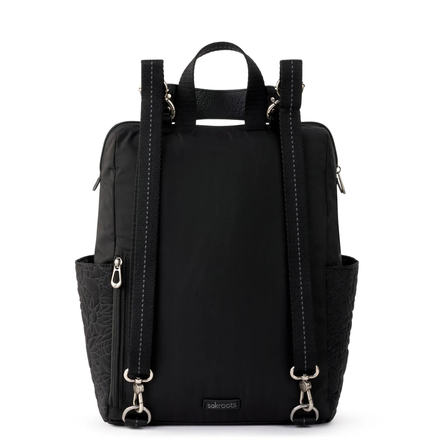 sakroots PC収納3wayバックパック キルト BLACK SD Q