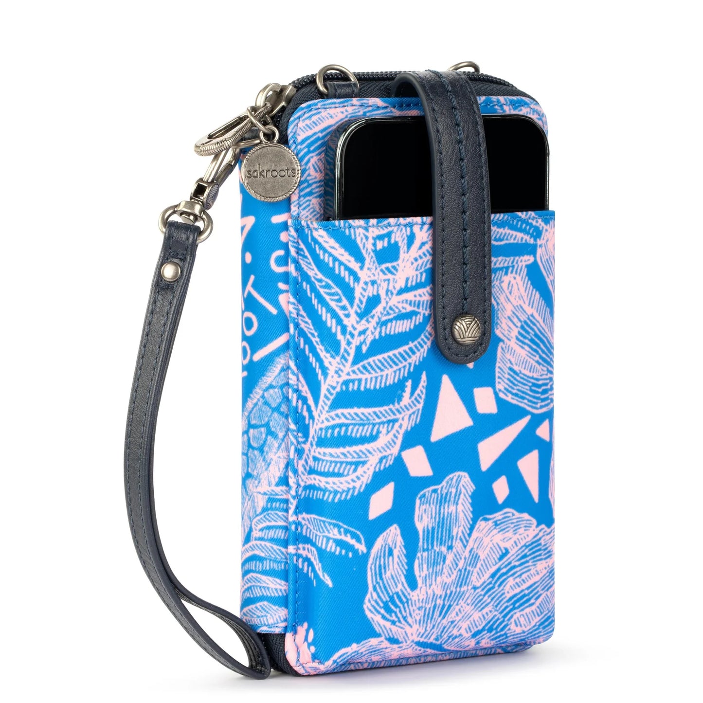 sakroots スマホショルダーウォレット縦長 BUBLGUM WL