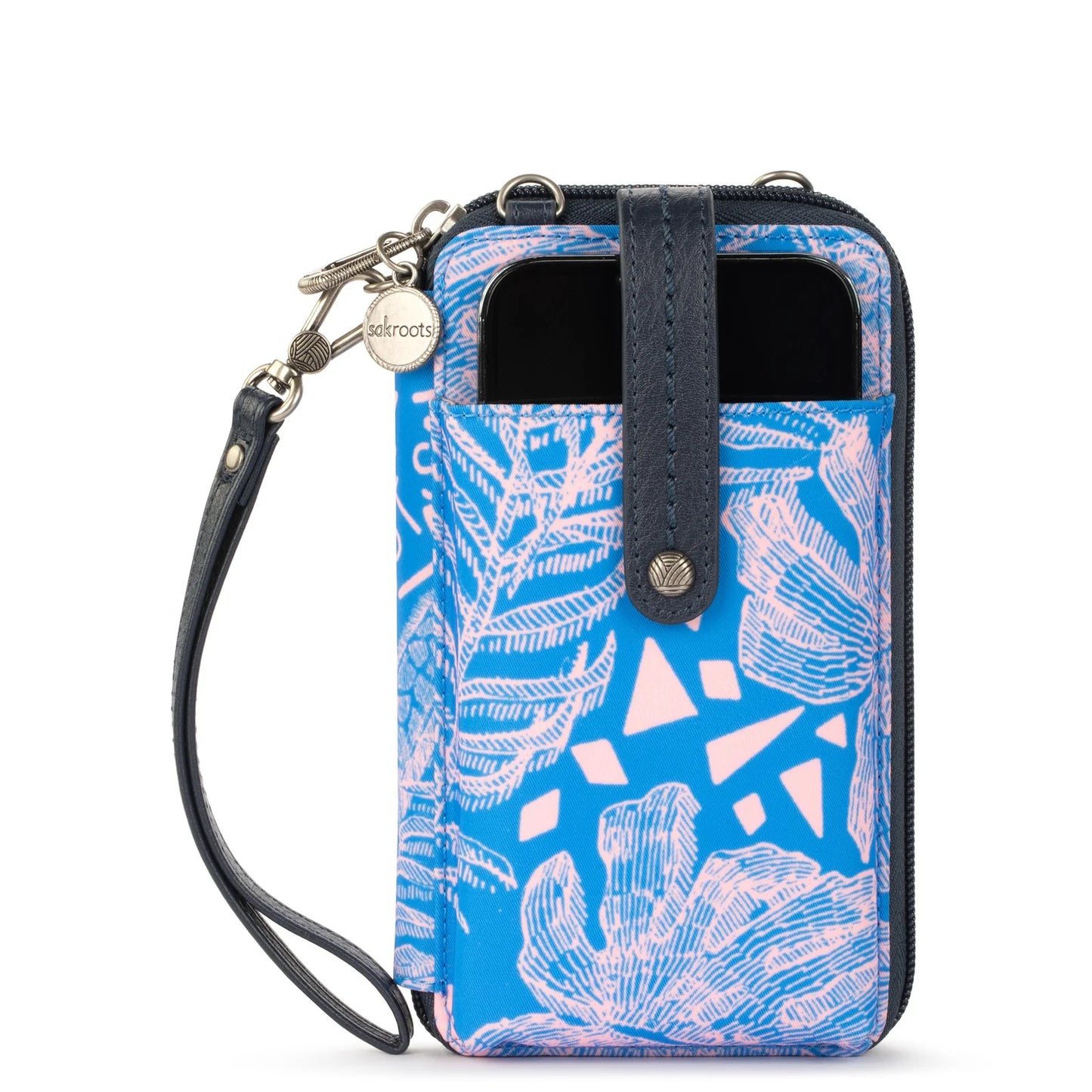 sakroots スマホショルダーウォレット縦長 BUBLGUM WL