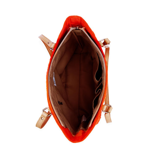 sakroots ショルダートートバッグ RED SD キルト