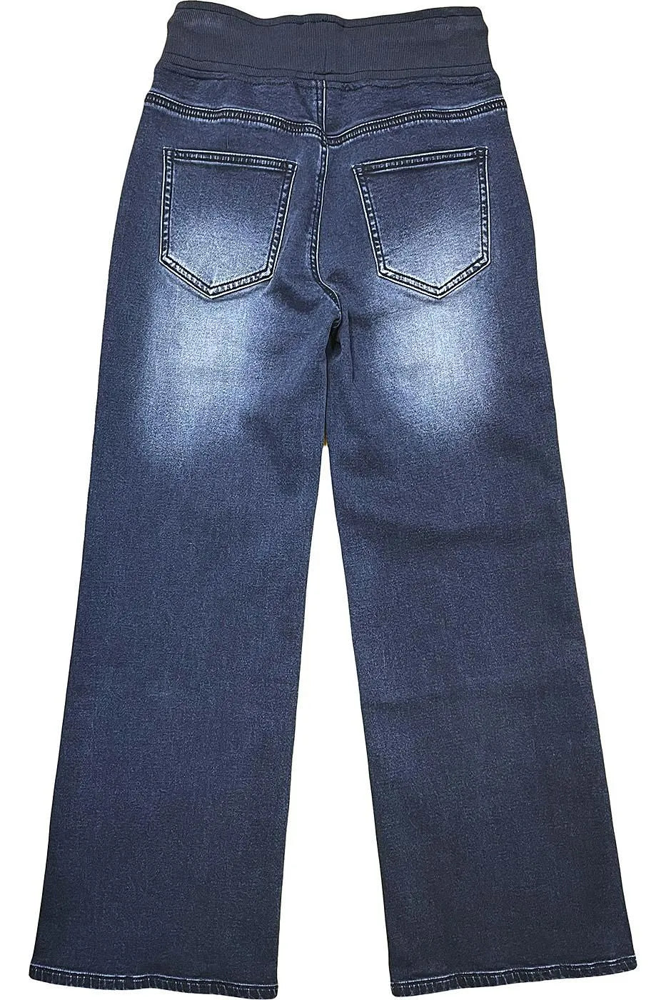 INDIMARK 【INDIKNIT】サイドラインワイド ベーシックブルー WK010