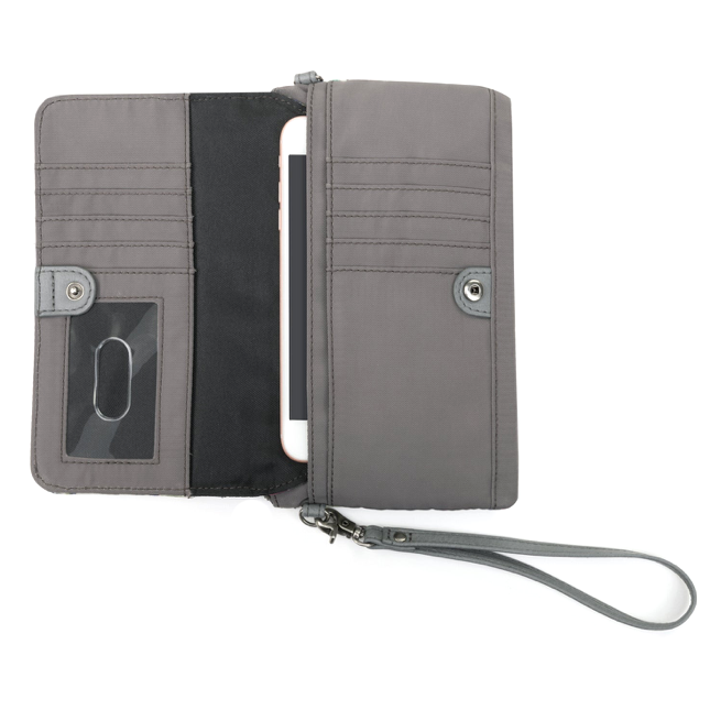 sakroots スマホショルダーウォレット横長 SLATE BB