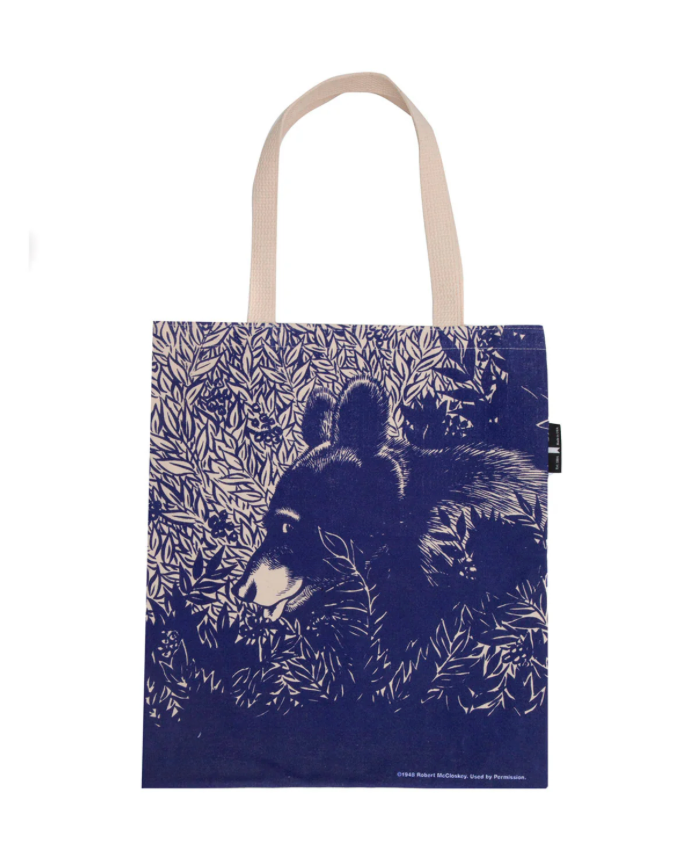 OUT OF PRINT サリーのこけももつみ Blueberries for Sal トートバッグ