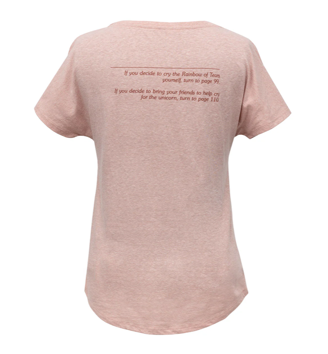 OUT OF PRINT【 きみならどうする・ユニコーン】リラックスフィットTシャツ