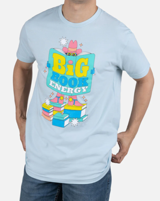 OUT OF PRINT【BIG BOOK ENERGY】ユニセックスTシャツ