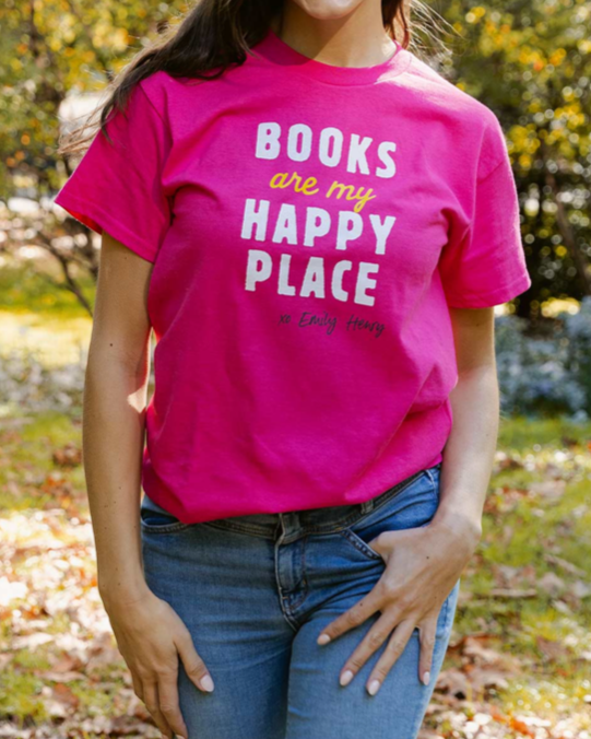 OUT OF PRINT【Happy place】ユニセックスTシャツ