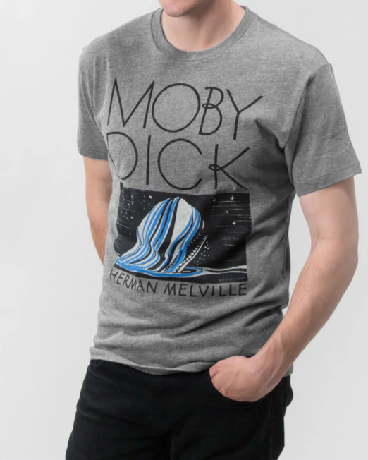 OUT OF PRINT【モビーディック 白鯨】ユニセックスTシャツ