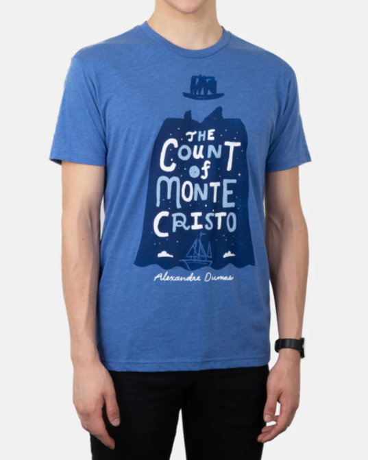 OUT OF PRINT【モンテクリスト伯】ユニセックスTシャツ