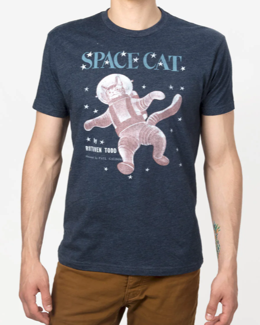 OUT OF PRINT【スペースキャット】 ユニセックスTシャツ