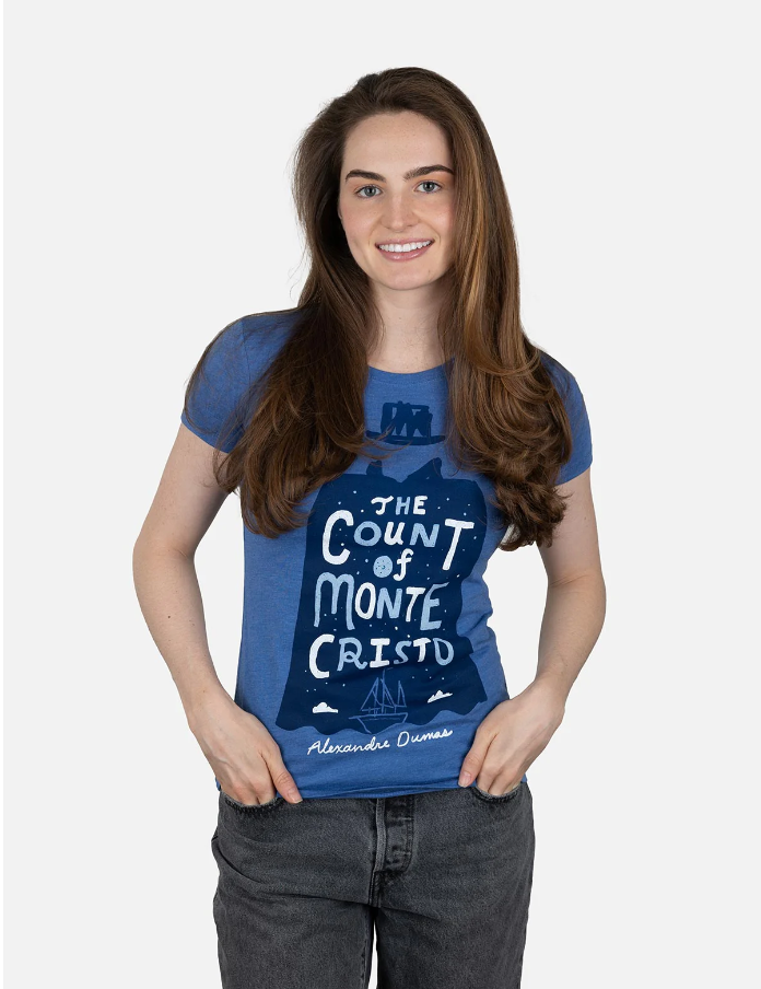 OUT OF PRINT【モンテクリスト伯 】レディースTシャツ
