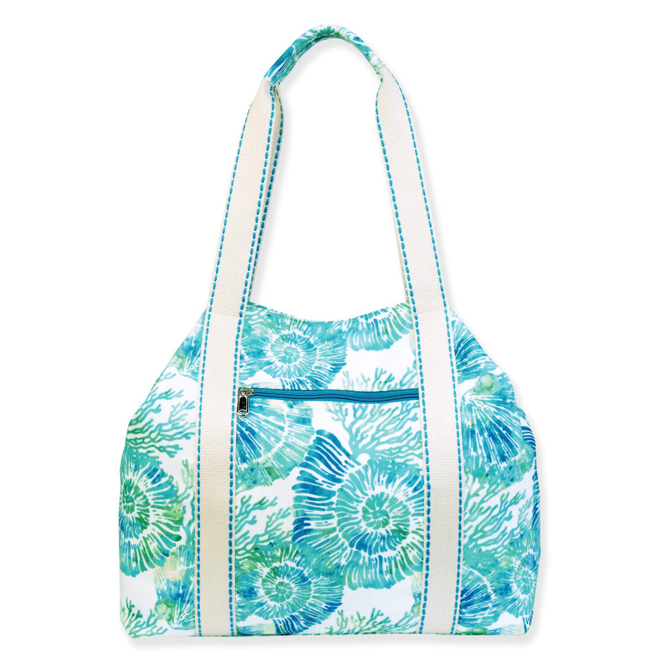 SunNSand シーシェル&コーラルトートバッグ