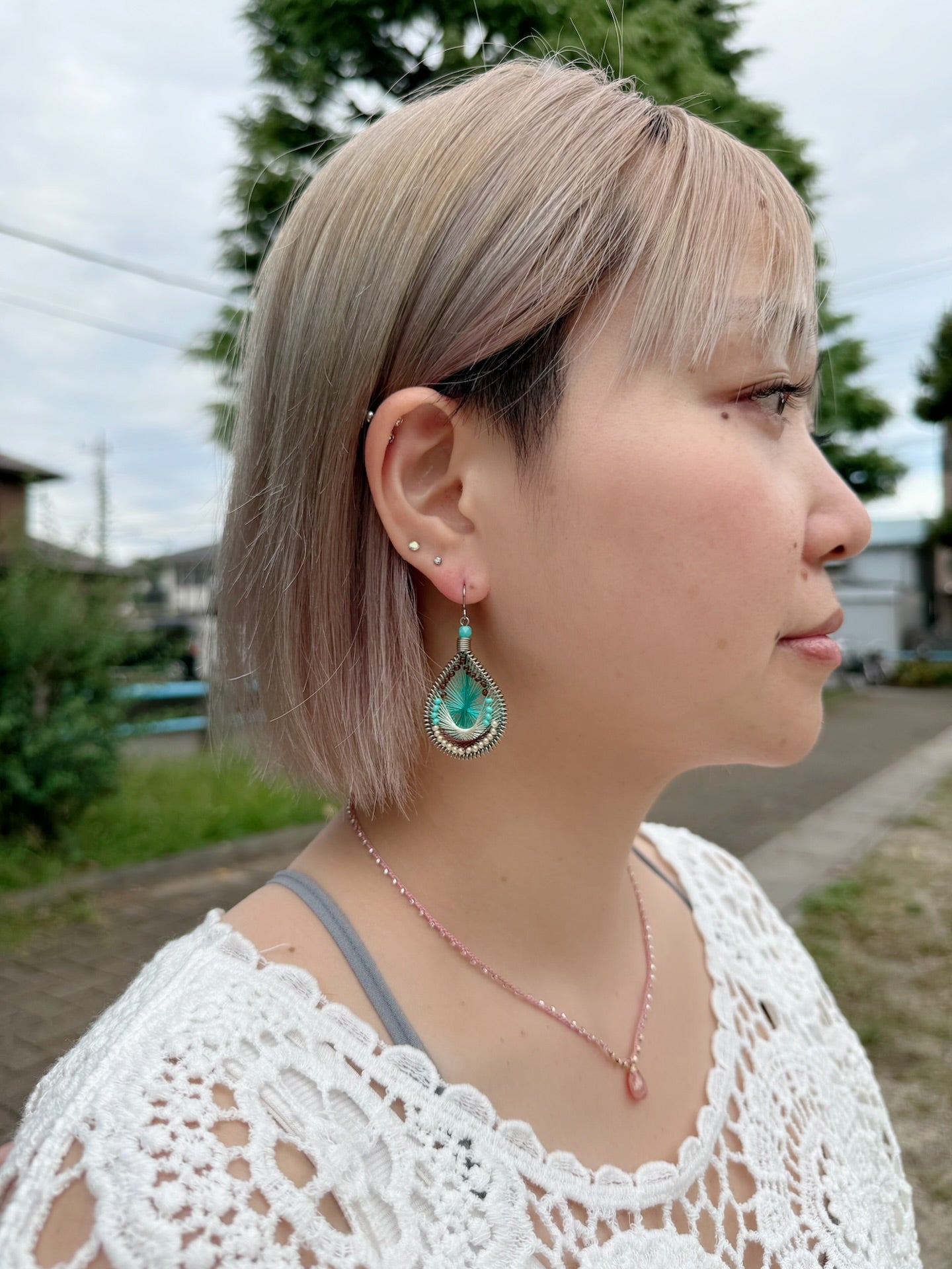 マチュピチュジュエリー マーメイド ダズリングピアス
