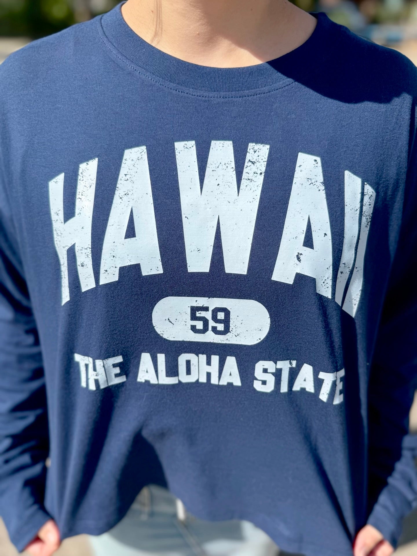 ハワイ アロハステート ロングスリーブTシャツ