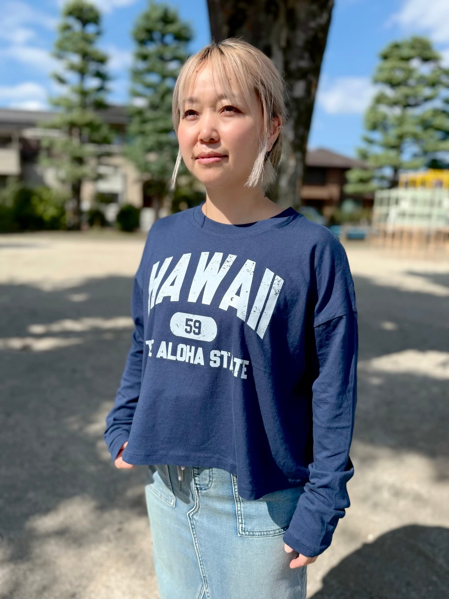 ハワイ アロハステート ロングスリーブTシャツ