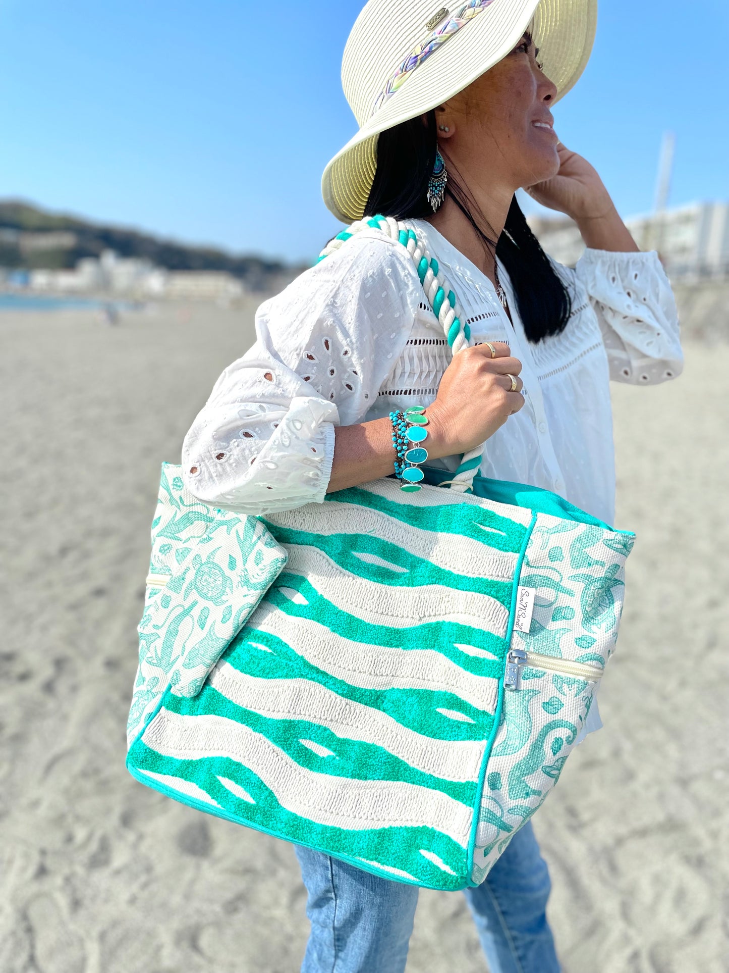 SunNSand 海の生き物たちトートバッグ