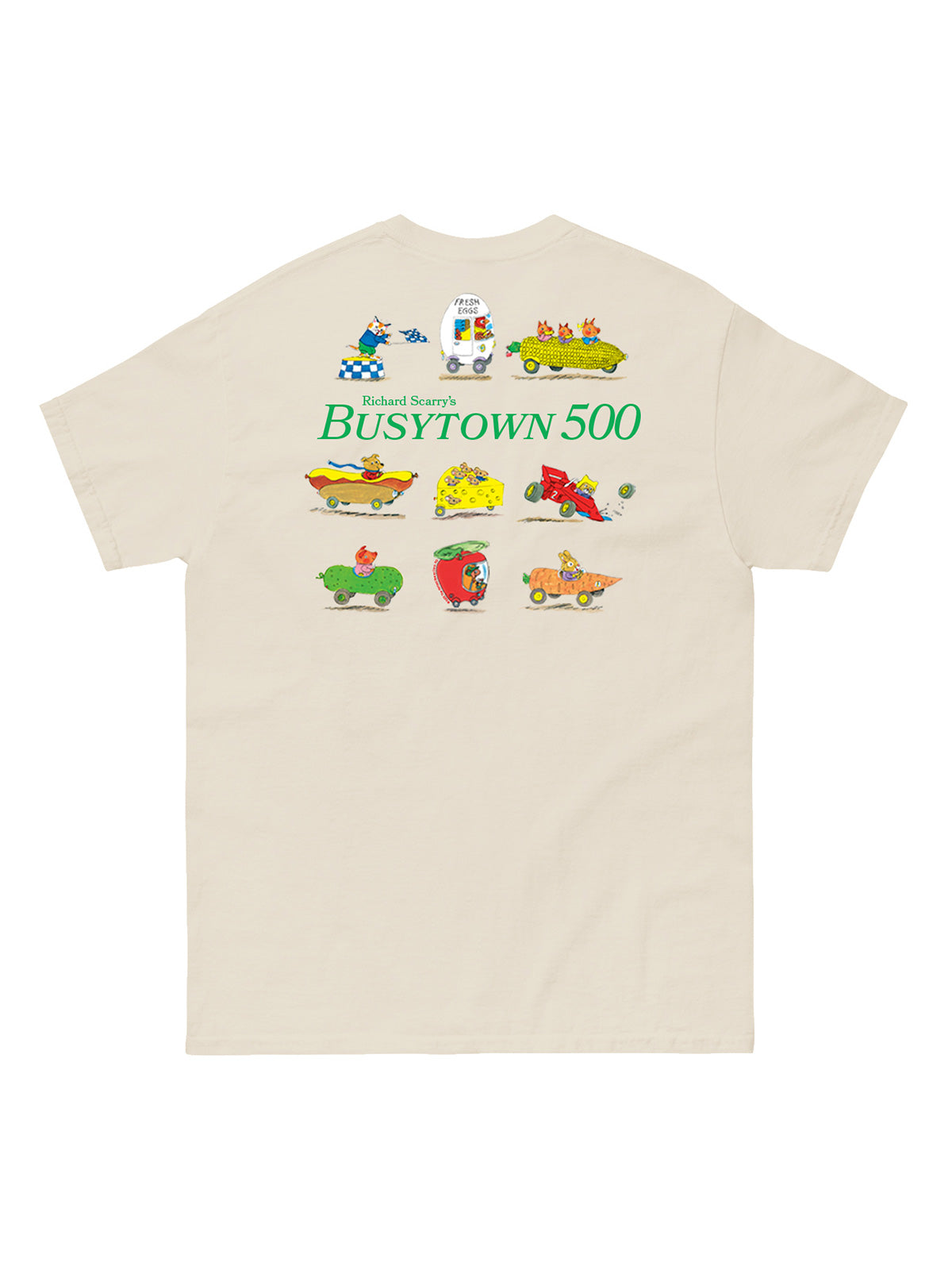 OUT OF PRINTリチャード・スキャリー Busy Town 500 ユニセックスTシャツ