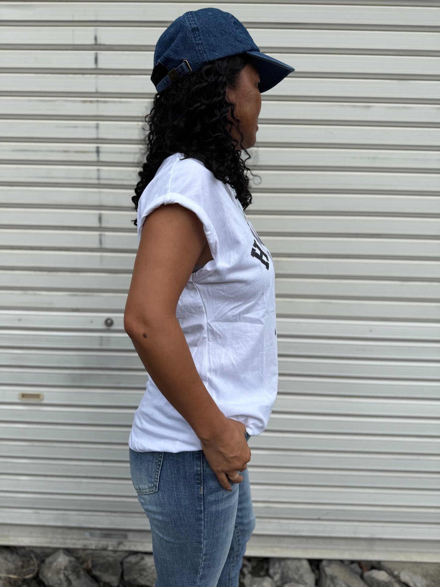 ハワイ パームツリー フレンチスリーブTシャツ