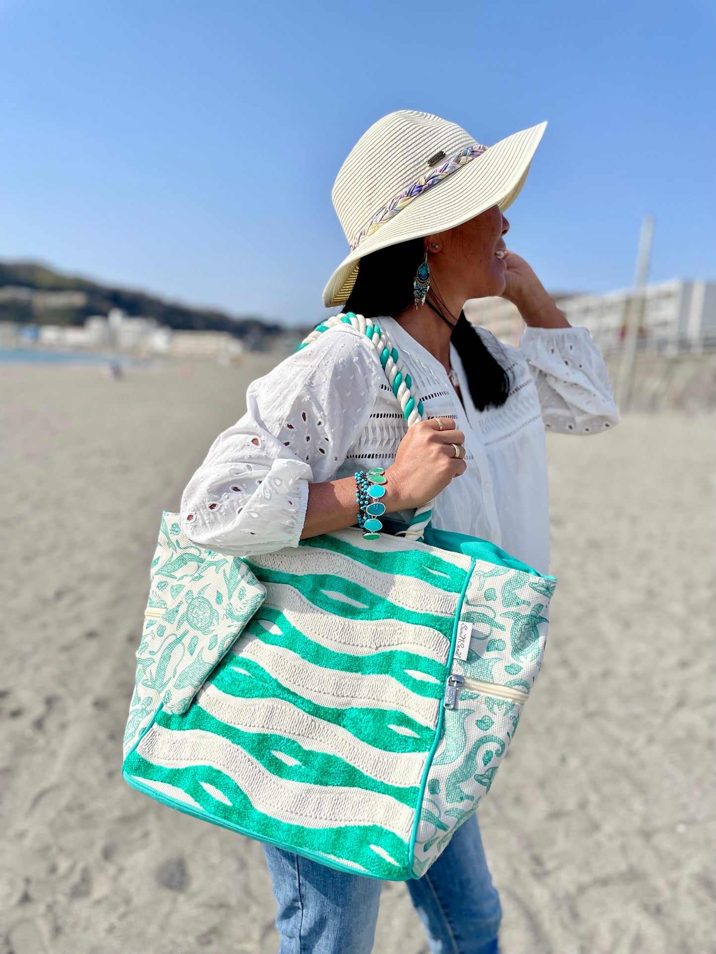 SunNSand 海の生き物たちトートバッグ