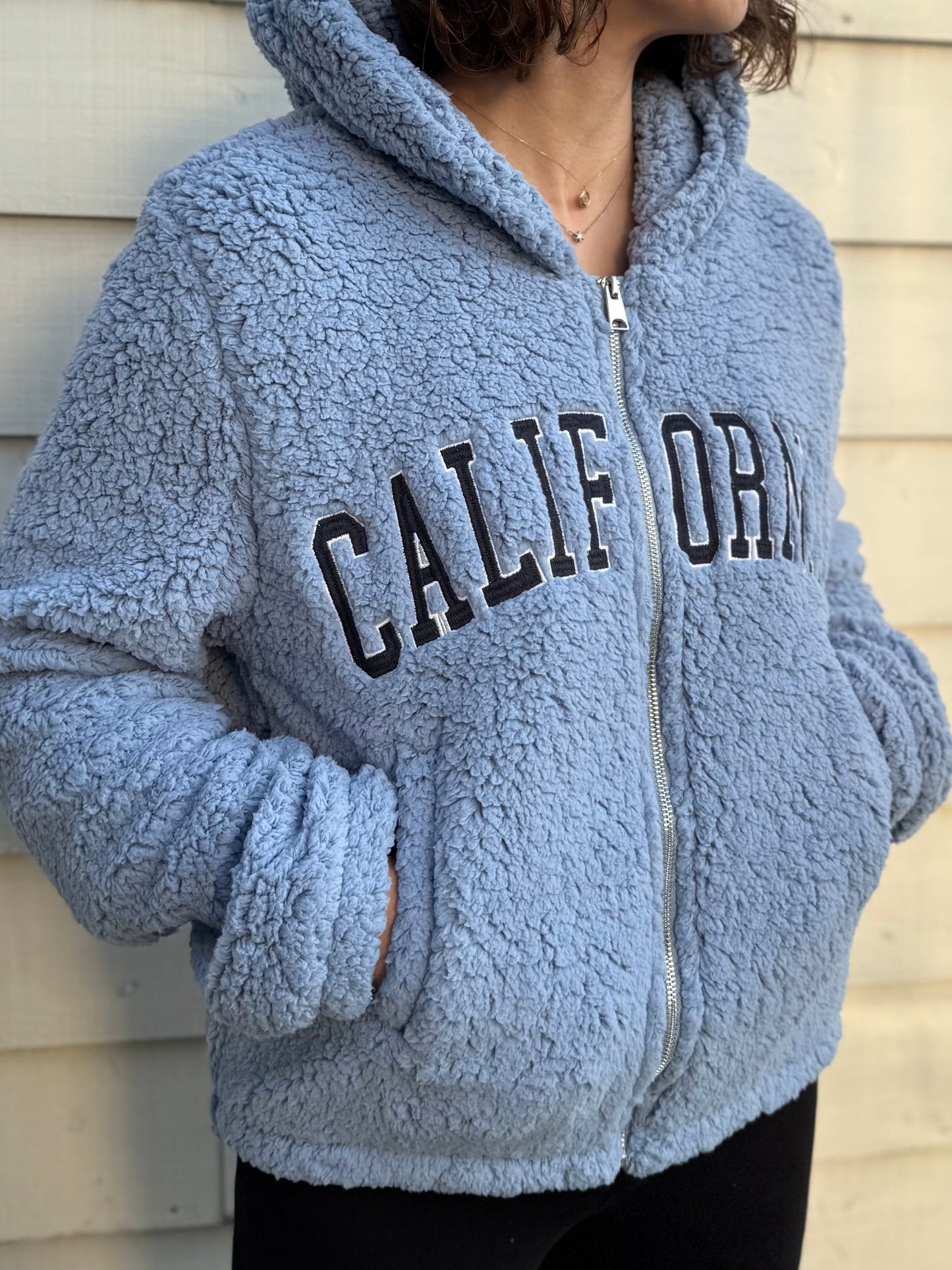 カリフォルニアボアジップアップフーディー