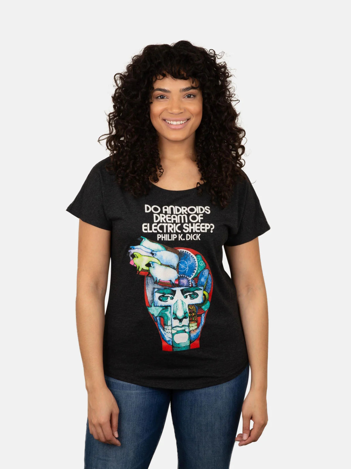 OUT OF PRINT アンドロイドは電気羊の夢をみるか? リラックスフィットTシャツ Do Androids Dream of Electric Sheep?