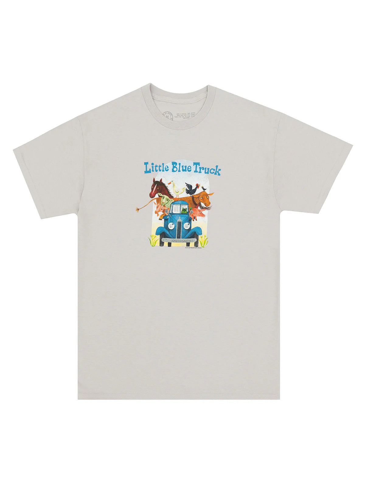 OUT OF PRINT リトルブルー ちいさなあおいトラック Little Blue Truck ユニセックスTシャツ