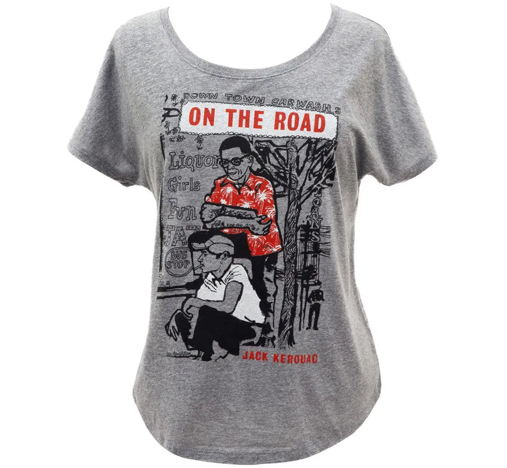 OUT OF PRINT 路上 On the Road リラックスフィットTシャツ