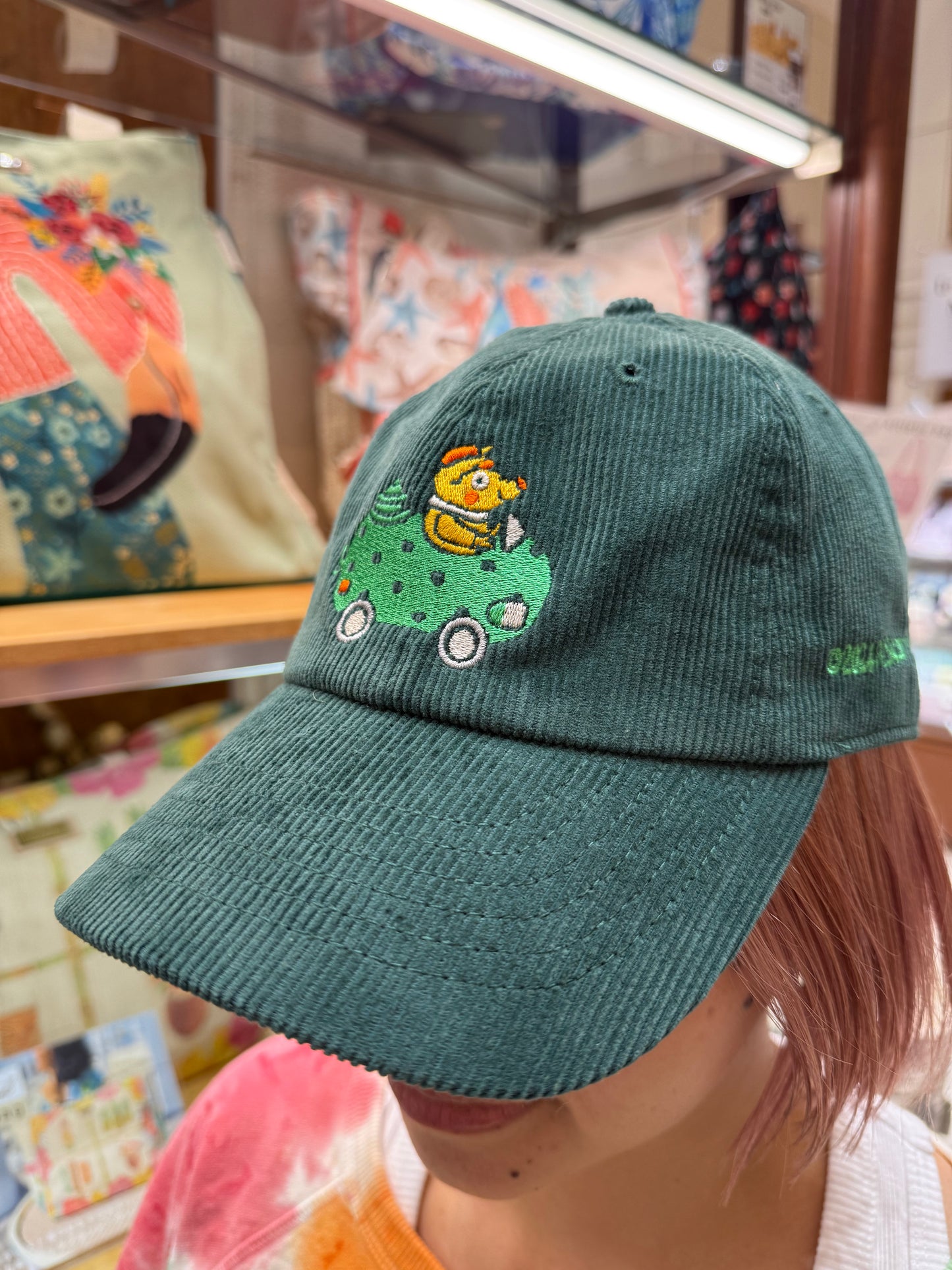 OUT OF PRINT コーデュロイキャップ
