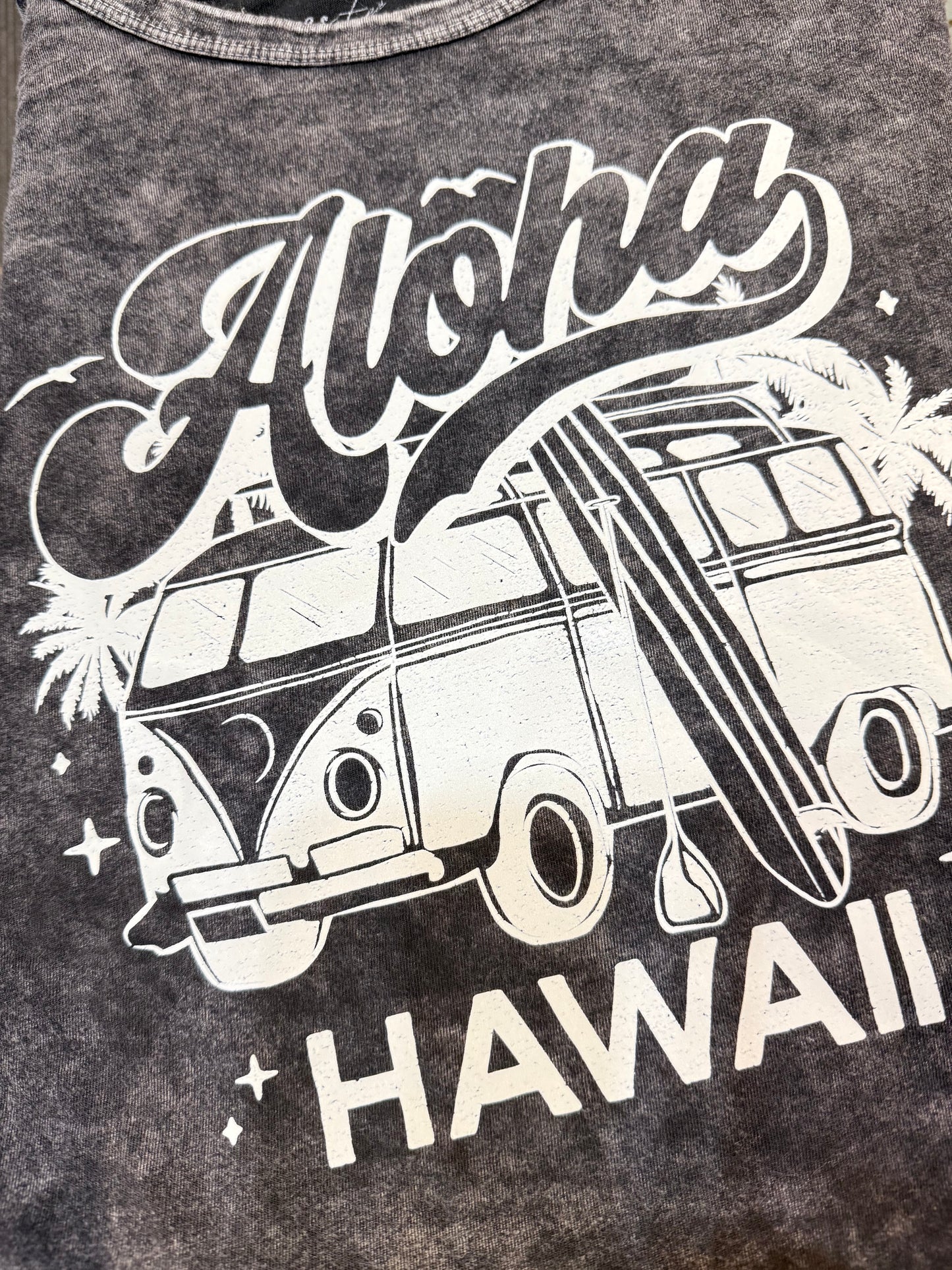 ハワイ アロハバス ショート丈Tシャツ