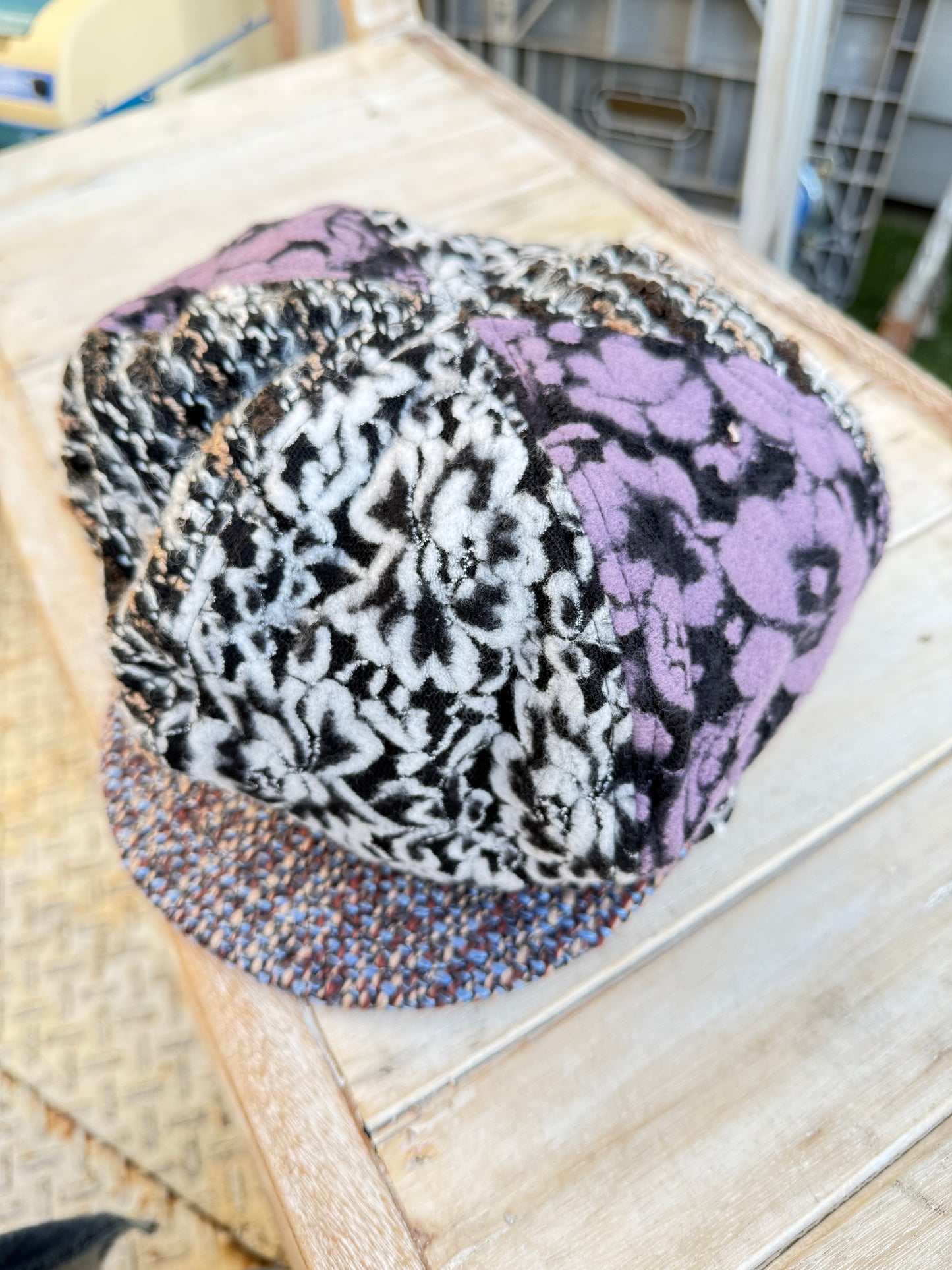 ADORA 花柄キャスケット