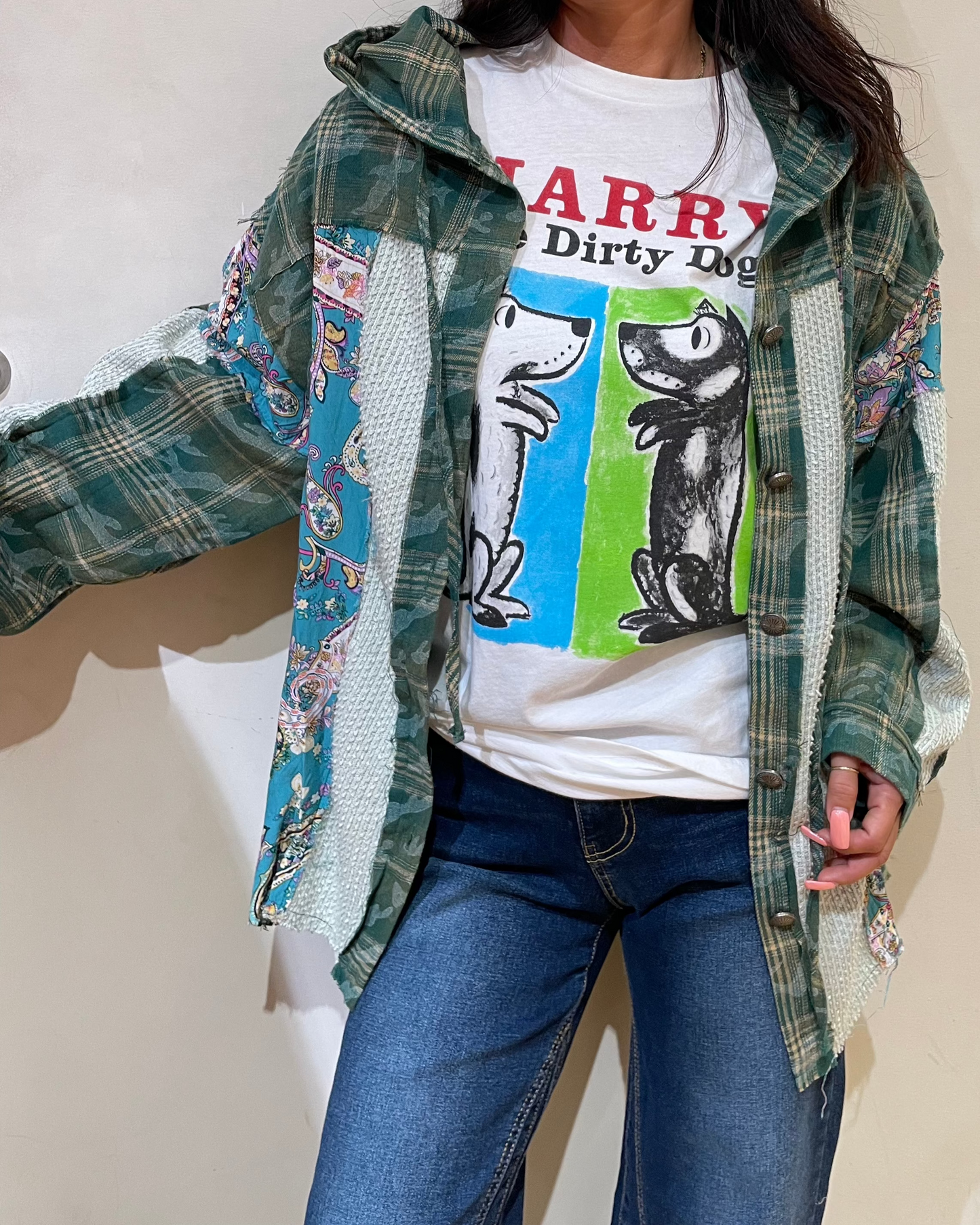 OUT OF PRINT【どろんこハリー】ユニセックスTシャツ