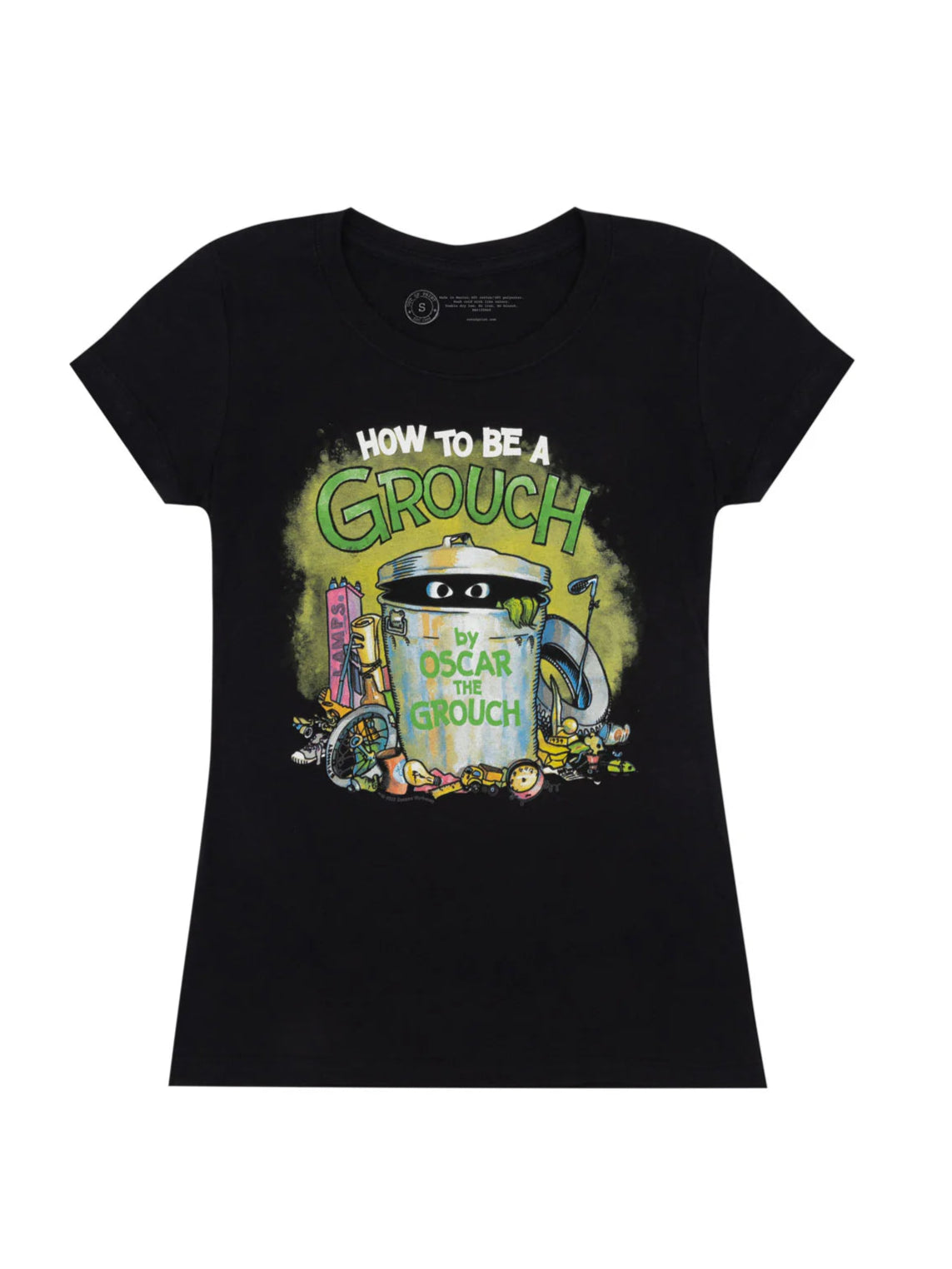 OUT OF PRINT【セサミストリート】How to Be a Grouch レディースTシャツ