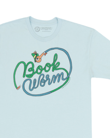 OUT OF PRINT【ミミズのローリー】ユニセックスTシャツ