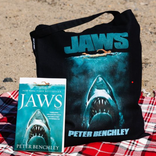 OUT OF PRINT ジョーズ 50周年記念 トートバッグ