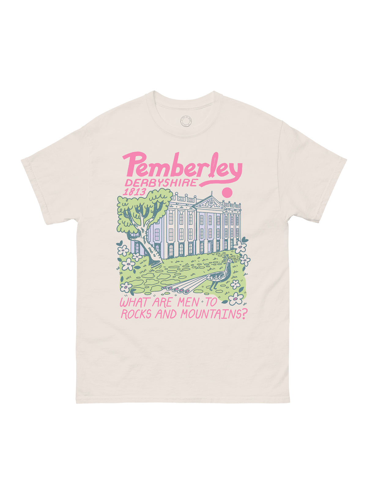 OUT OF PRINT【Pemberly】高慢と偏見 ユニセックスTシャツ