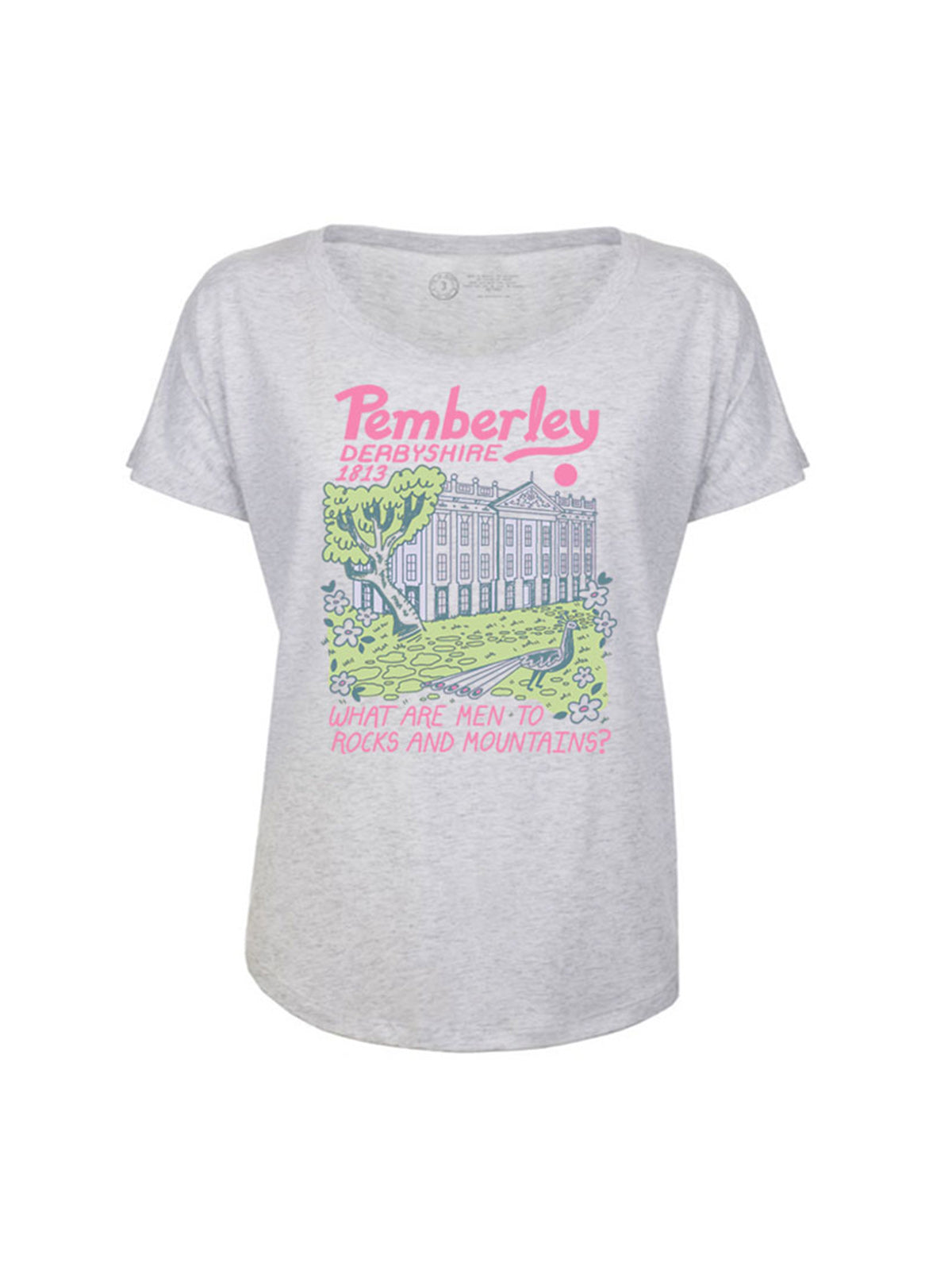 OUT OF PRINT 高慢と偏見 Pemberly リラックスフィットTシャツ