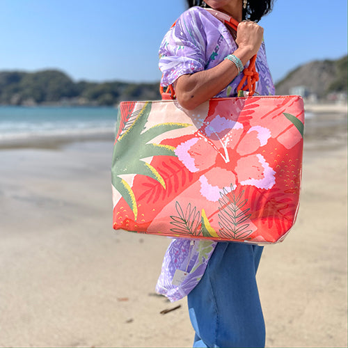 SunNSand PVCトートバッグ 2カラー