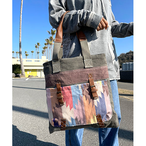 SunNSand Cargoit トートバッグ オルテガ柄