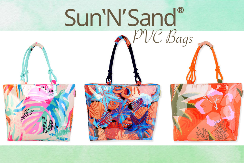 【SunNSand】PVCトートバッグシリーズ