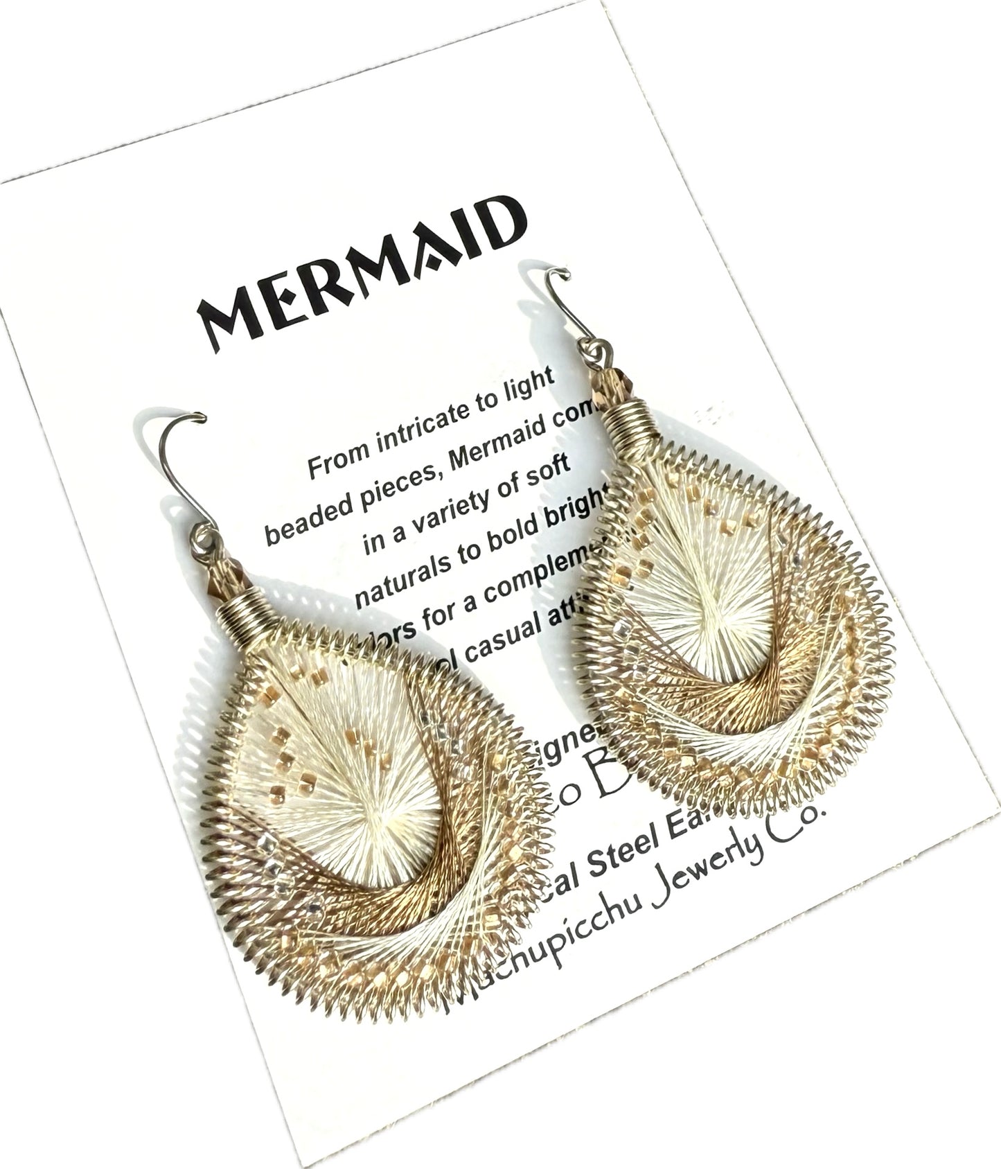 マチュピチュジュエリー マーメイドピアス