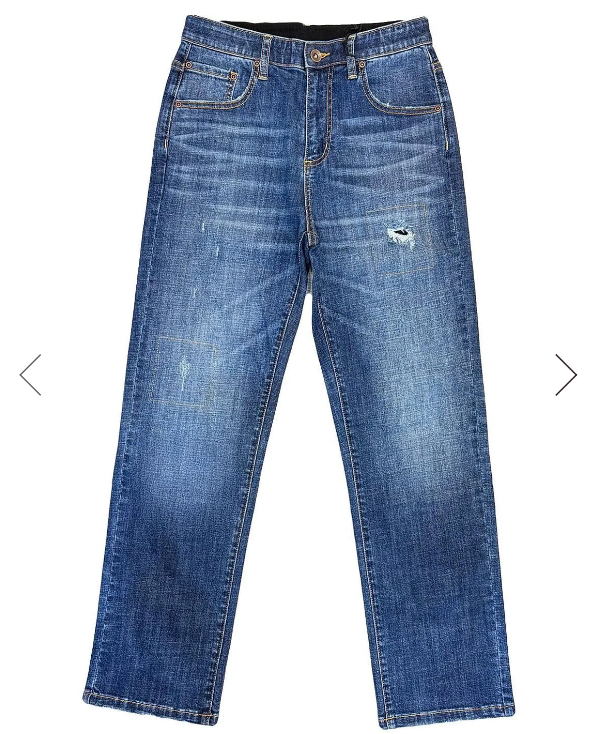 INDIMARK ダメージ ボーイズ デニム WJ212