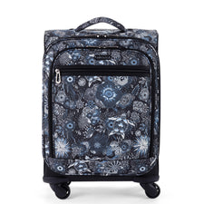 Sakroots 21インチ スーツケース｜Eco-Twill 撥水ソフトキャリー MIDNIGHT SEA ブラック