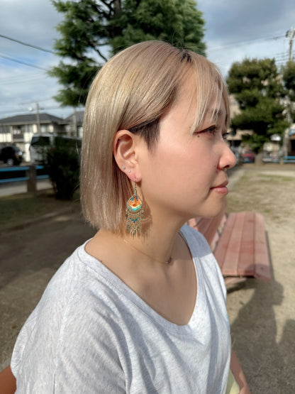 マチュピチュジュエリー　マーメイド　ダズリングピアス