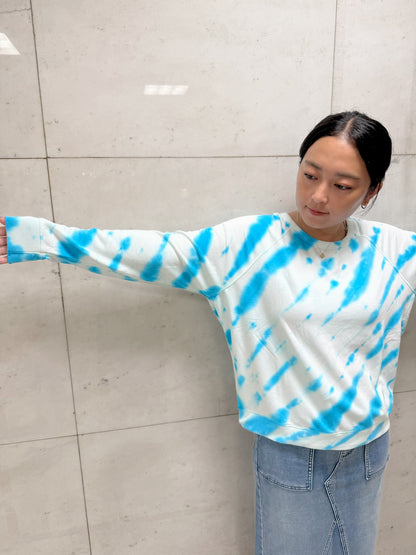 LOVE STITCH タイダイフリース プルオーバー