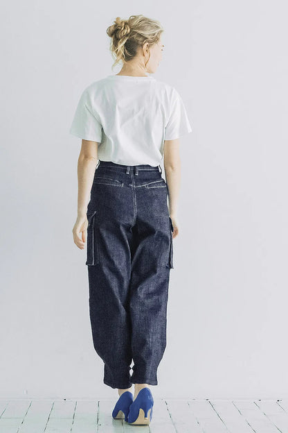INDIMARK  ジーンズ カーゴパンツ インディゴ