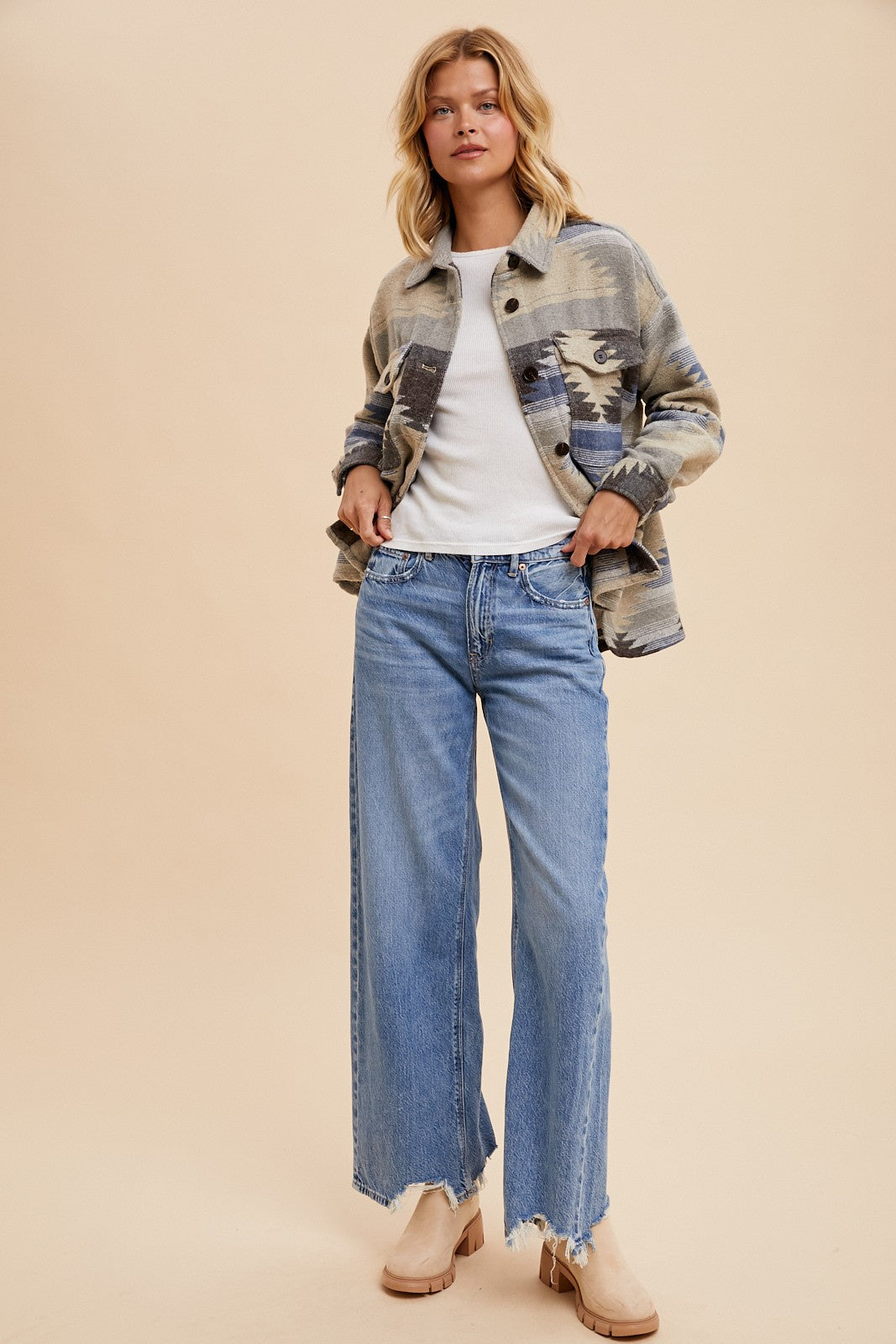 新品未使用 OHGA ジャカードジャケット オルテガ柄ジャカードジャケット – Sunny Sunday Beach