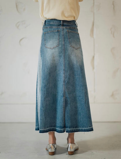 INDIMARK クロスウエスト 切替パネルスカート WJ217