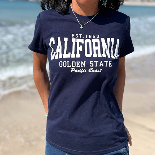 カリフォルニア Tシャツ ネイビー