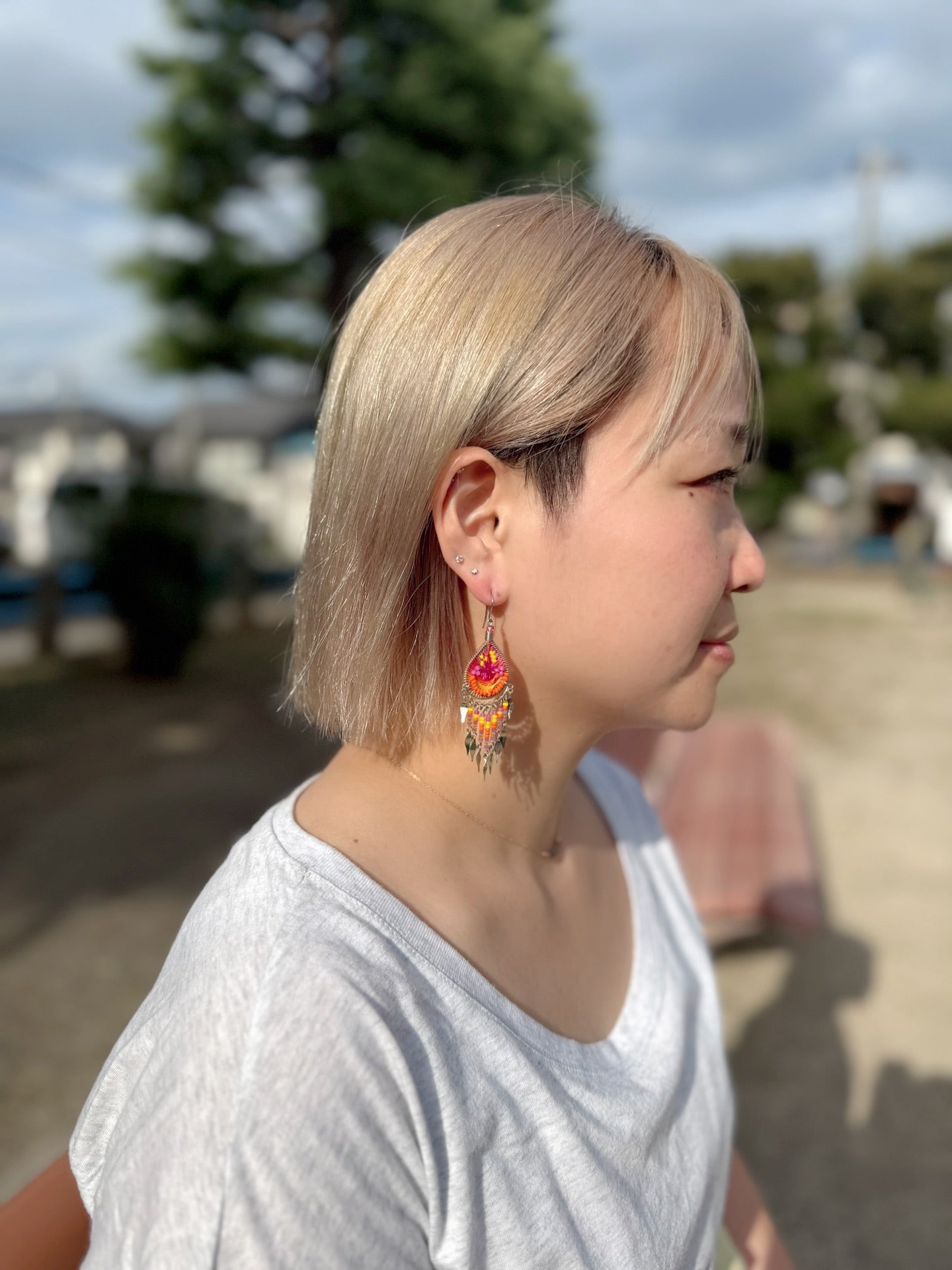 マチュピチュジュエリー　マーメイド　ダズリングピアス