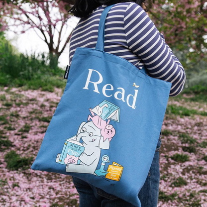 OUT OF PRINT ぞうさん・ぶたさんシリーズ絵本 READ トートバッグ