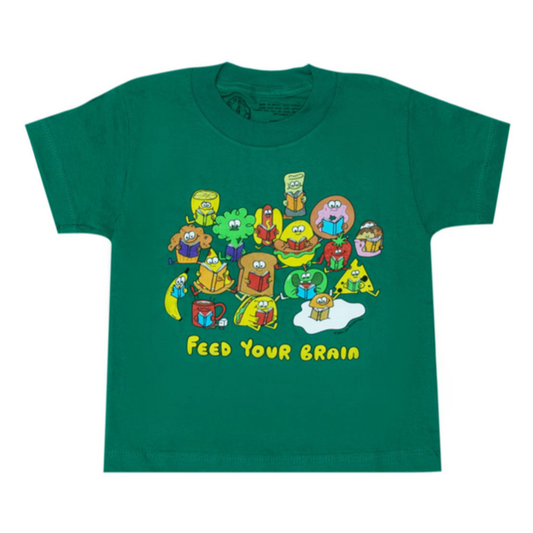 OUT OF PRINT【FEED YOUR BRAIN】キッズTシャツ